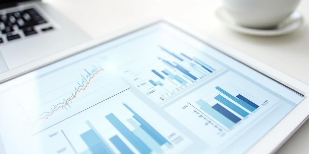 Clean data visualizations showing operational efficiency growth